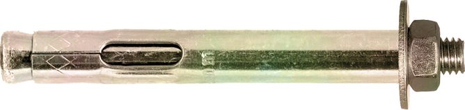 Анкер REDIBOLT-N M8, розмір отвору 10x60 жовтий цинк